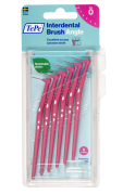 TePe Angle fogköztisztító kefék 0,4 mm, rózsaszín, 6 db