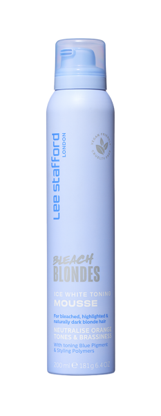 Lee Stafford Bleach Bleach Blondes Ice White Toning hajhab, 200ml