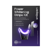 Smilepen Power Whitening Strips Kit, hétnapos intenzív fehérítő kezelés LED gyorsítóval