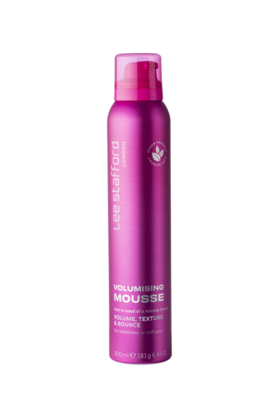 Lee Stafford Double Blow Volumizing Mousse, kétszeres dússágot biztosító hajfixáló hab, 200 ml