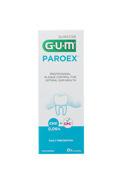 GUM PAROEX szájvíz (CHX 0,06 % + CPC 0,05 %), 500 ml