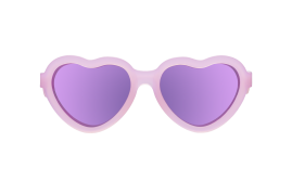 BABIATORS Polarized Hearts Frosted Pink, polarizált napszemüveg, rózsaszín, 0-2 éves korig